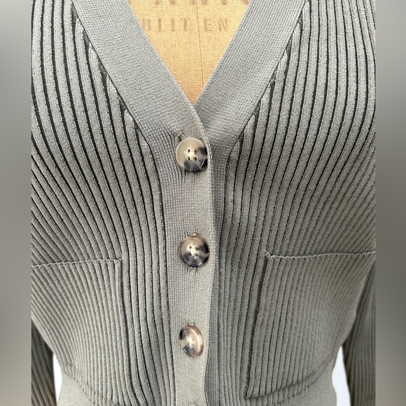 🦋SOLD🦋 Annie Bing Layla Ribbed Cardigan NWOT - Picture 5 of 7